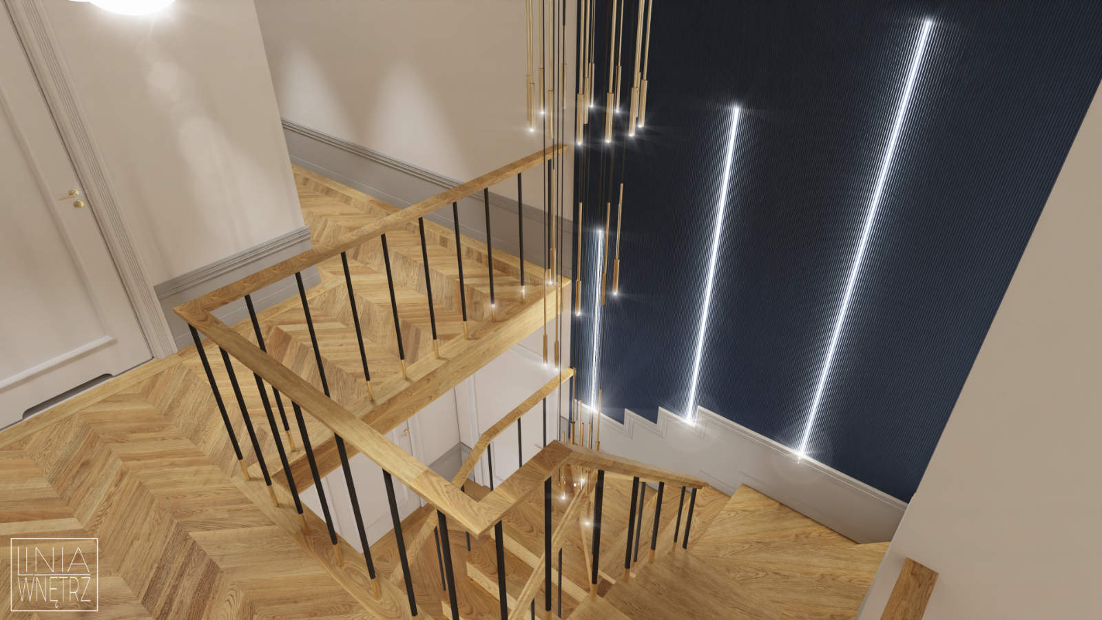 projekt schodów drewnianych aranżacja schodów